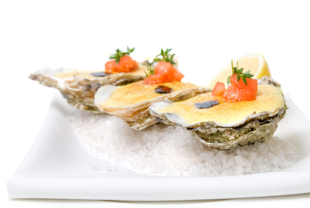 Гратинирани стриди (Оysters au gratin)