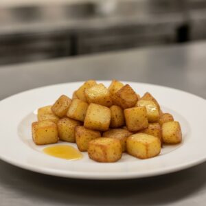 Картофи Максим, златисти пържени кубчета