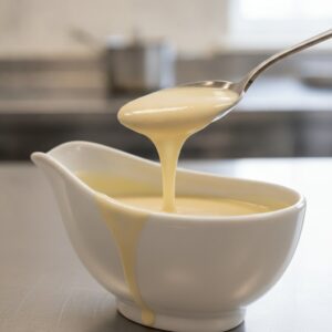 Немски сос (Sauce Allemande) в бяла сосиера