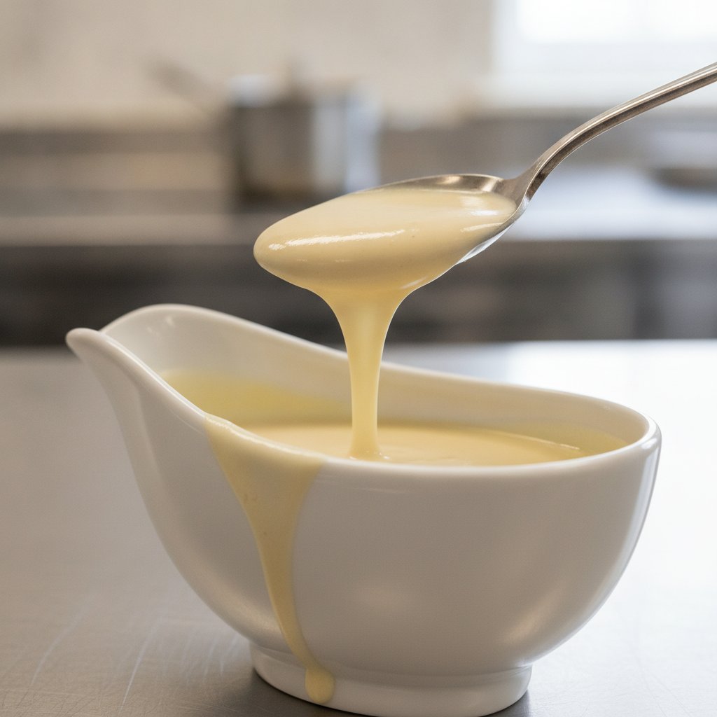 Немски сос (Sauce Allemande) в бяла сосиера
